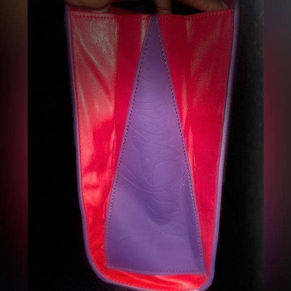 Green/Red or Purple/Red Studded Tote - Picture 9 of 15